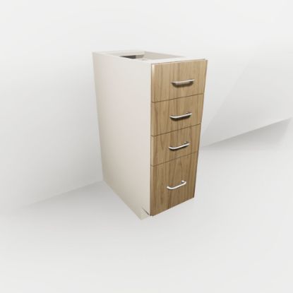 Picture of DB12-4 - Four Drawer Base Cabinet