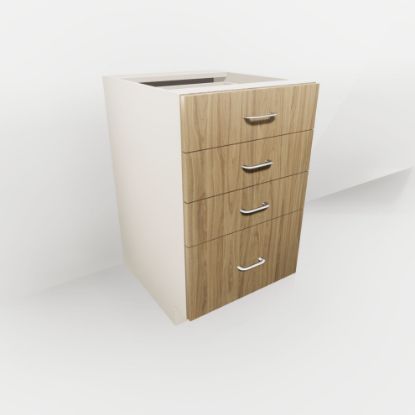 Picture of DB21-4 - Four Drawer Base Cabinet
