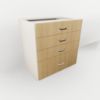 Picture of DB30-4 - Four Drawer Base Cabinet