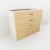 Picture of DB36-4 - Four Drawer Base Cabinet
