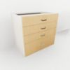 Picture of DB33-4 - Four Drawer Base Cabinet