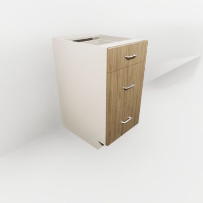 Picture of DB18-3 - Three Drawer Base Cabinet