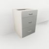Picture of DB21-3 - Three Drawer Base Cabinet 