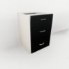 Picture of DB21-3 - Three Drawer Base Cabinet 