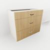 Picture of DB36-3 - Three Drawer Base Cabinet