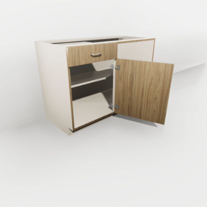 Picture of BLB48 - Single Door & Drawer Blind Base Cabinet