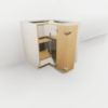 Picture of BERS33 - 90 Degree Corner Base Cabinet With Lazy Susan