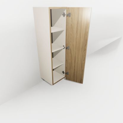 Picture of WL1242 - Single Door Long  Wall Cabinet