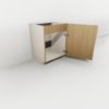 Picture of VFD24 - Single Door Full Height Vanity Sink Base Cabinet