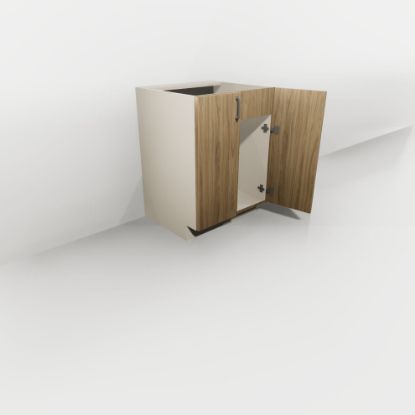 Picture of VFD24 - Two Door Full Height Vanity Sink Base Cabinet