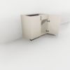 Picture of VFD33 - Two Door Full Height Vanity Sink Base Cabinet