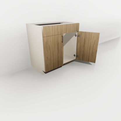 Picture of V33H - Two Door Vanity Sink Base Cabinet