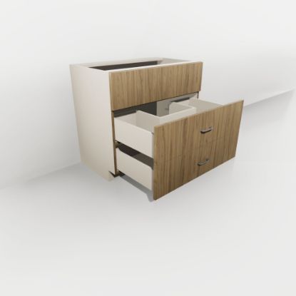 Picture of VSDBU36-2 - Vanity Drawer Sink Base Cabinet