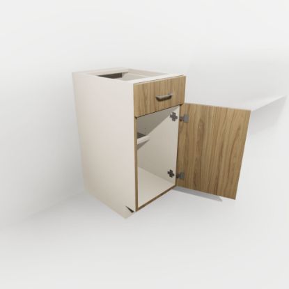 Picture of VB15 - Single Door & Drawer Vanity Base Cabinet