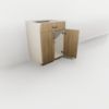 Picture of VB24H - Two Door & Drawer Vanity Base Cabinet