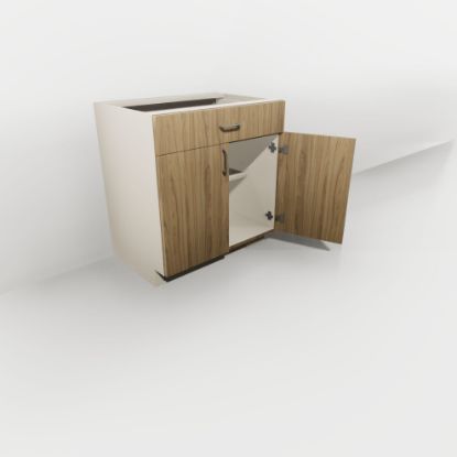 Picture of VB30 - Two Door & Drawer Vanity Base Cabinet