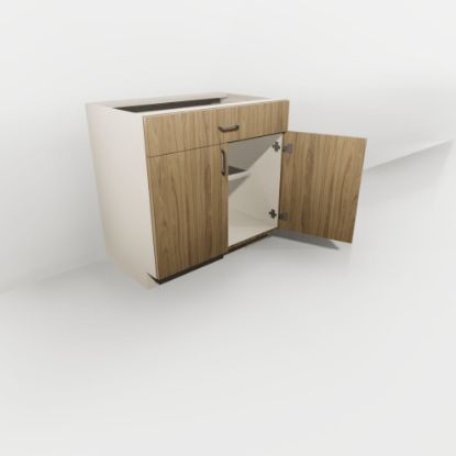 Picture of VB33 - Two Door & Drawer Vanity Base Cabinet