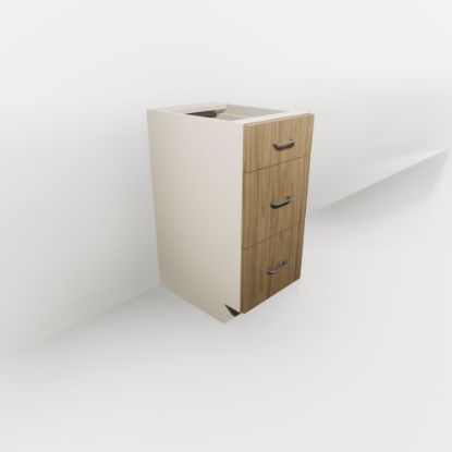 Picture of VD15-3 - Three Drawer Vanity Base Cabinet