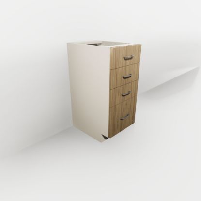 Picture of VDH15-4 - Four Drawer Vanity Base Cabinet