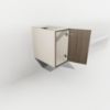 Picture of FV1221FH - Single Door Full Height Floating Vanity Base Cabinet