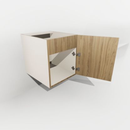 Picture of FVS1821FH - Single Door Full Height Floating Vanity Sink Base Cabinet