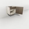 Picture of FVS2121FH - Single Door Full Height Floating Vanity Sink Base Cabinet
