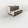 Picture of FVSDBU3621 - Floating Vanity Drawer Sink Base Cabinet