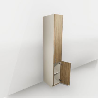 Picture of VITU1284-21 - Inverted Single Door Vanity Tall Cabinets