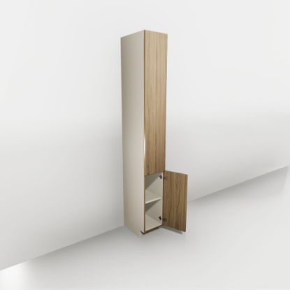 Picture of VITU1293-18 - Inverted Single Door Vanity Tall Cabinets