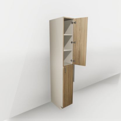 Picture of VTL1284-21 - Single Door Vanity Tall Linen Cabinets