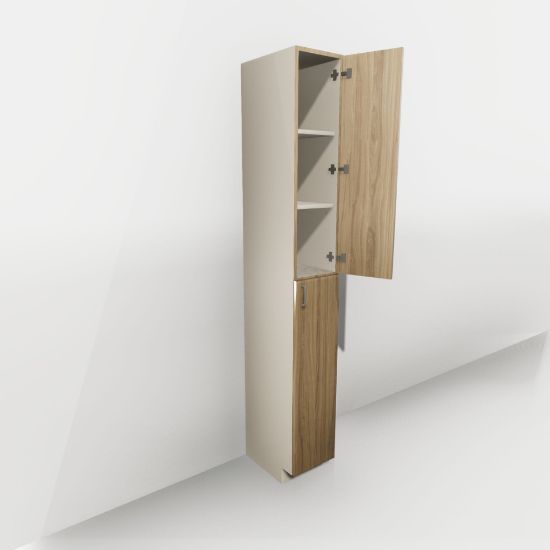 Picture of VTL1290-18 - Single Door Vanity Tall Linen Cabinets