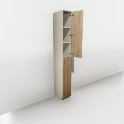 Picture of VTL1296-18 - Single Door Vanity Tall Linen Cabinets