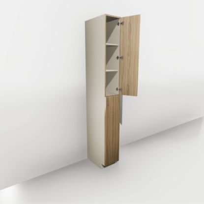 Picture of VTL1296-21 - Single Door Vanity Tall Linen Cabinets