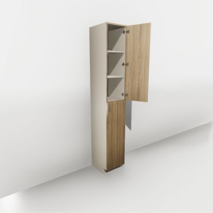 Picture of VTL1593-18 - Single Door Vanity Tall Linen Cabinets