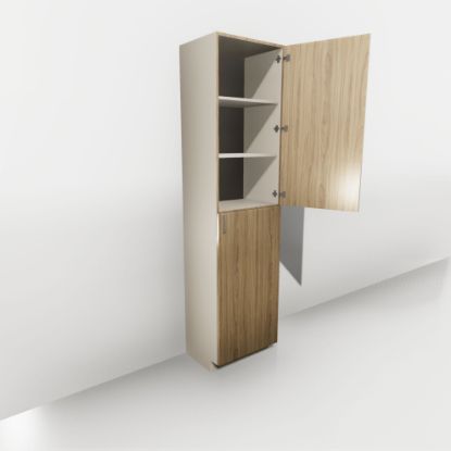 Picture of VTL2496-18 - Single Door Vanity Tall Linen Cabinets