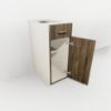 Picture of HAB12 - Universal Access Single Door & Drawer Base Cabinet
