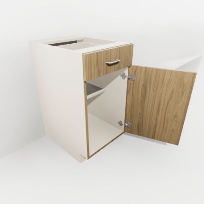 Picture of HAB18 - Universal Access Single Door & Drawer Base Cabinet