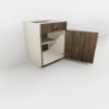 Picture of HAB24 - Universal Access Single Door & Drawer Base Cabinet