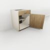 Picture of HAB24 - Universal Access Single Door & Drawer Base Cabinet