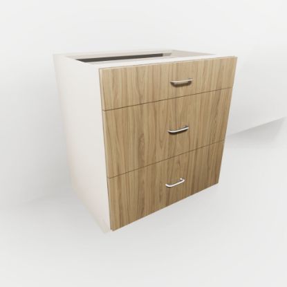 Picture of HADB30-3 - Universal Access Three Drawer Base Cabinet