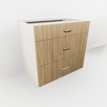 Picture of HADB33-3 - Universal Access Three Drawer Base Cabinet