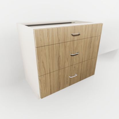 Picture of HADB36-3 - Universal Access Three Drawer Base Cabinet
