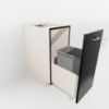 Picture of HAB15TKS - Universal Access Full Height Base Cabinet With Trashcan