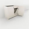 Picture of HAESBRB36FH - Universal Access Two Door Full Height Sink Base Cabinet With Removable Front