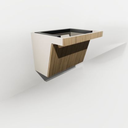Picture of HWSB31.5 - Universal Access Hanging Wall Sink Base