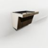 Picture of HWSB33 - Universal Access Hanging Wall Sink Base