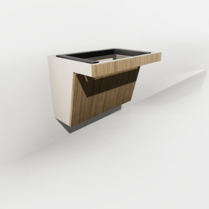 Picture of HWSB33-21 - Universal Access Hanging Wall Sink Base