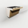 Picture of HWSB36 - Universal Access Hanging Wall Sink Base