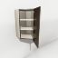 Picture of 45 Degree Corner Long Wall Cabinet  39" High