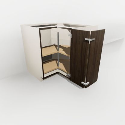 Picture of Universal Access 90 Degree Corner Base Cabinet with Lazy Susan